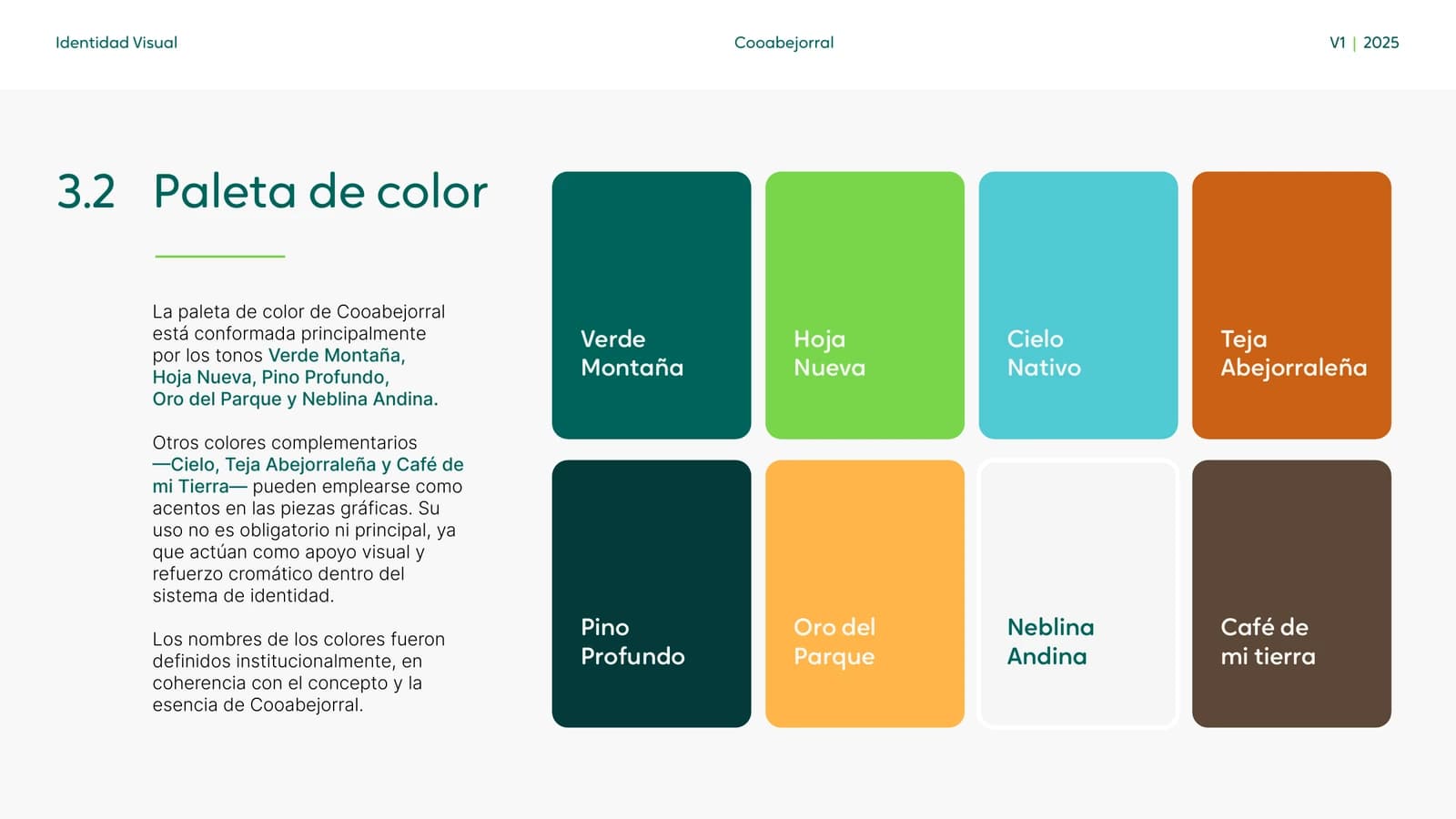 Cooabejorral brand color system